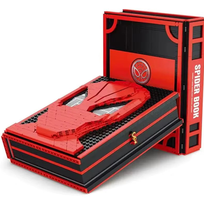 2025 Christmas Promotiona  Star-Lord Spiderman Building Block Book 55 Styles of Figure Model Building Blocks Toys Gifts