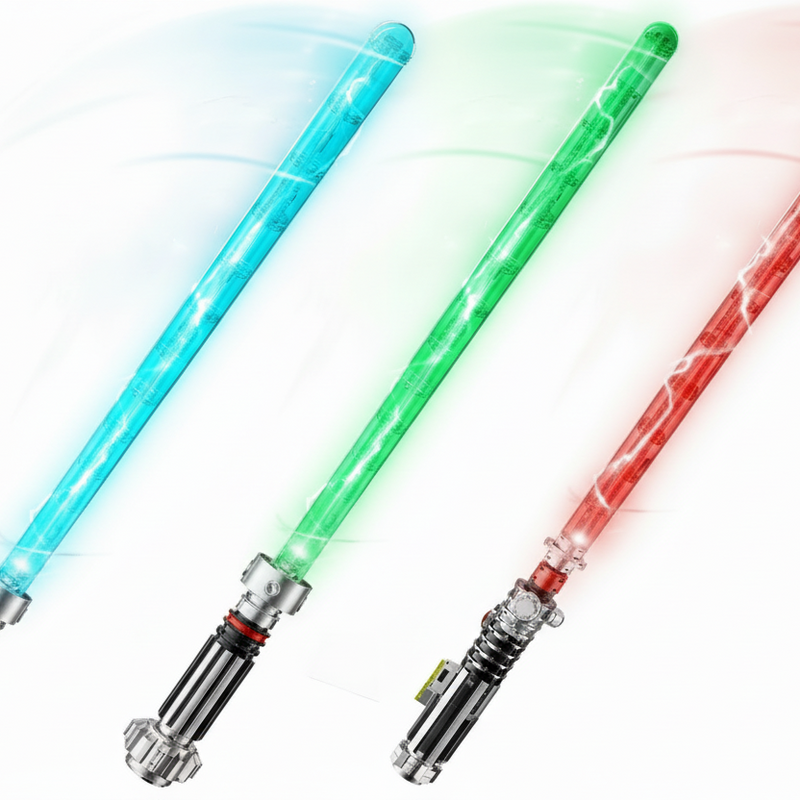 라이트세이버 블록 키트 - LED 디스플레이 스탠드 포함