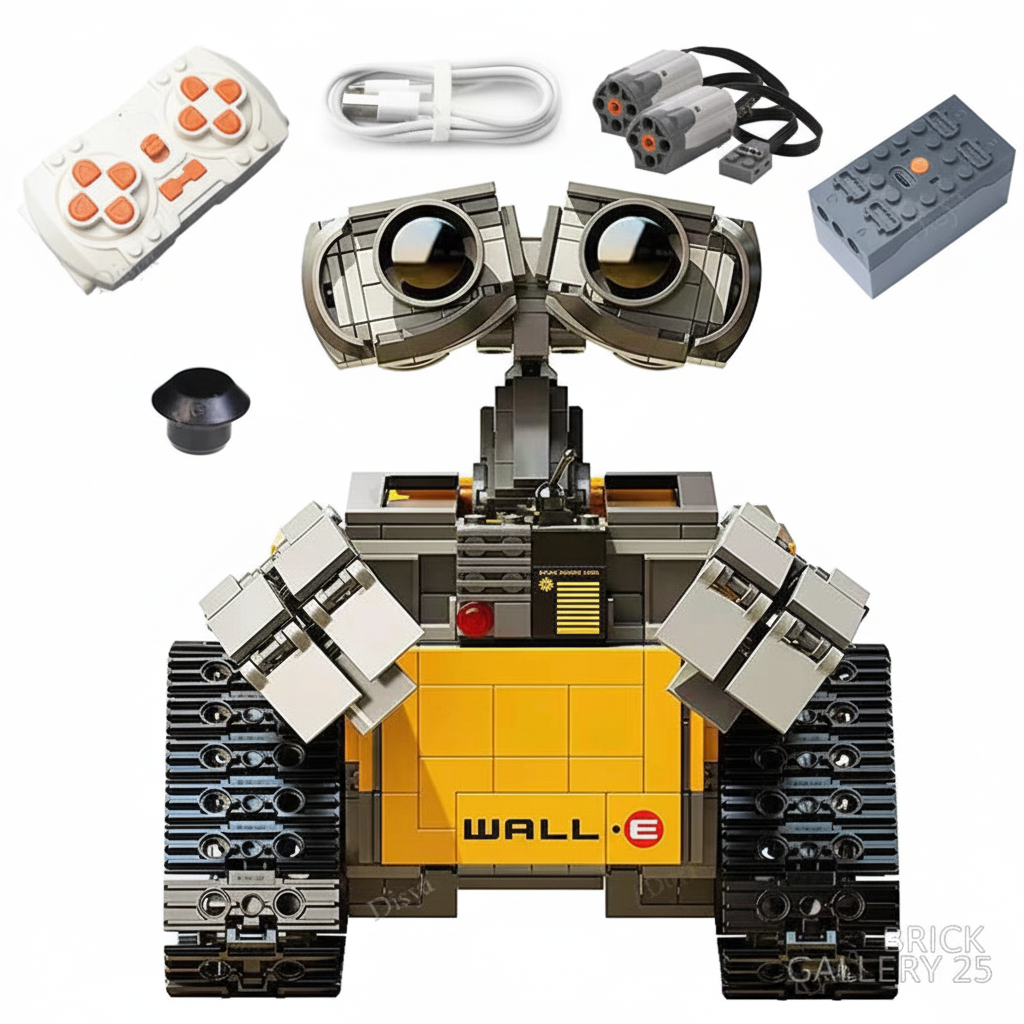 [한정수량] 월-E(Wall-E) 시네마틱 RC 로봇 - 687-P 시그니처 컬렉터 에디션